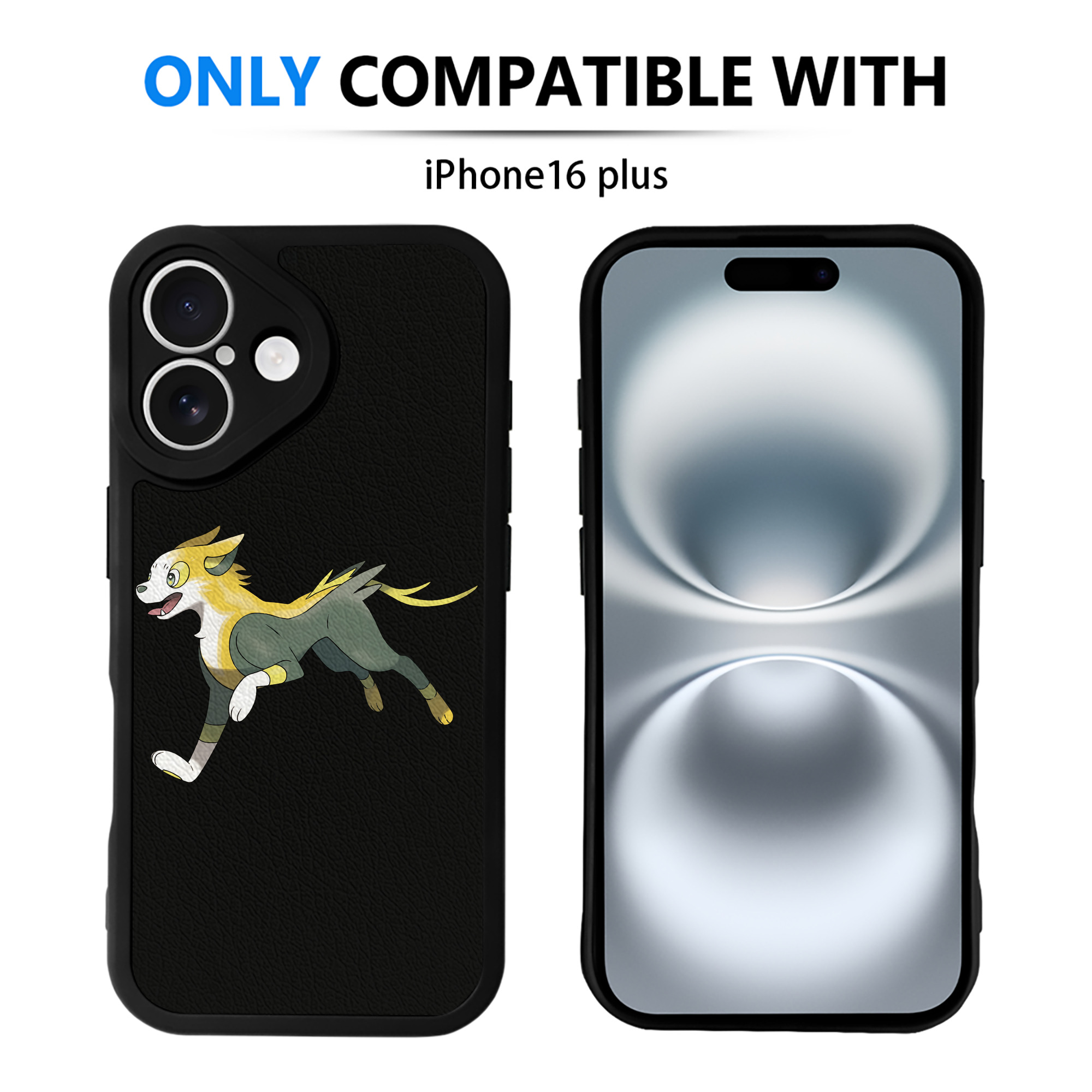 （画像用） ポケットモンスター Pokémon 【iPhone 16シリーズ対応】シリコンスマホケース（レザー調） 材質：シリコン